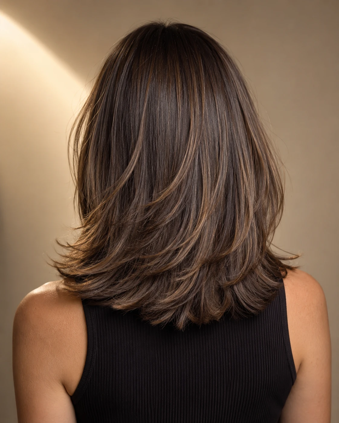 Cabelo feminino com corte moderno e finalização